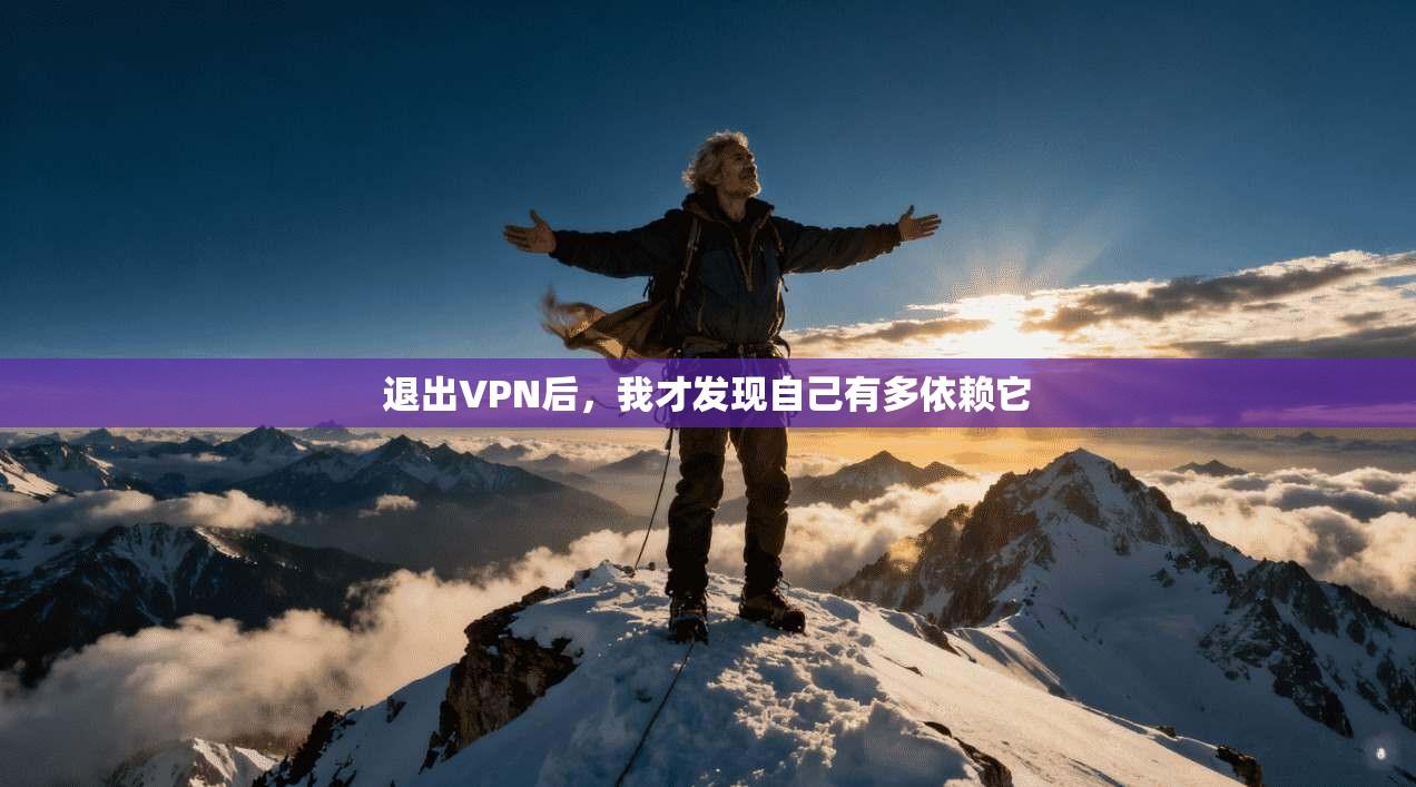 退出VPN后，我才发现自己有多依赖它
