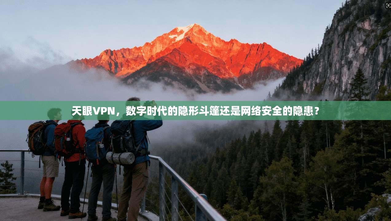 天眼VPN，数字时代的隐形斗篷还是网络安全的隐患？