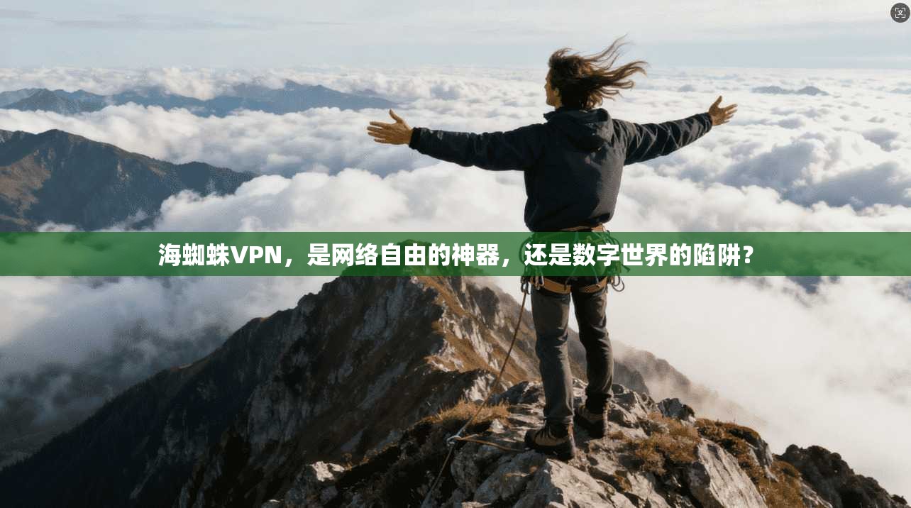 海蜘蛛VPN，是网络自由的神器，还是数字世界的陷阱？