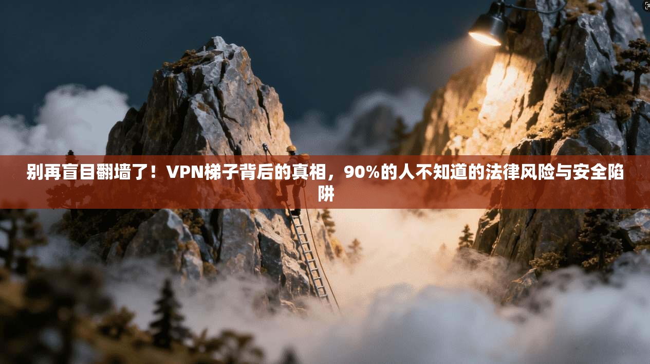 别再盲目翻墙了！VPN梯子背后的真相，90%的人不知道的法律风险与安全陷阱