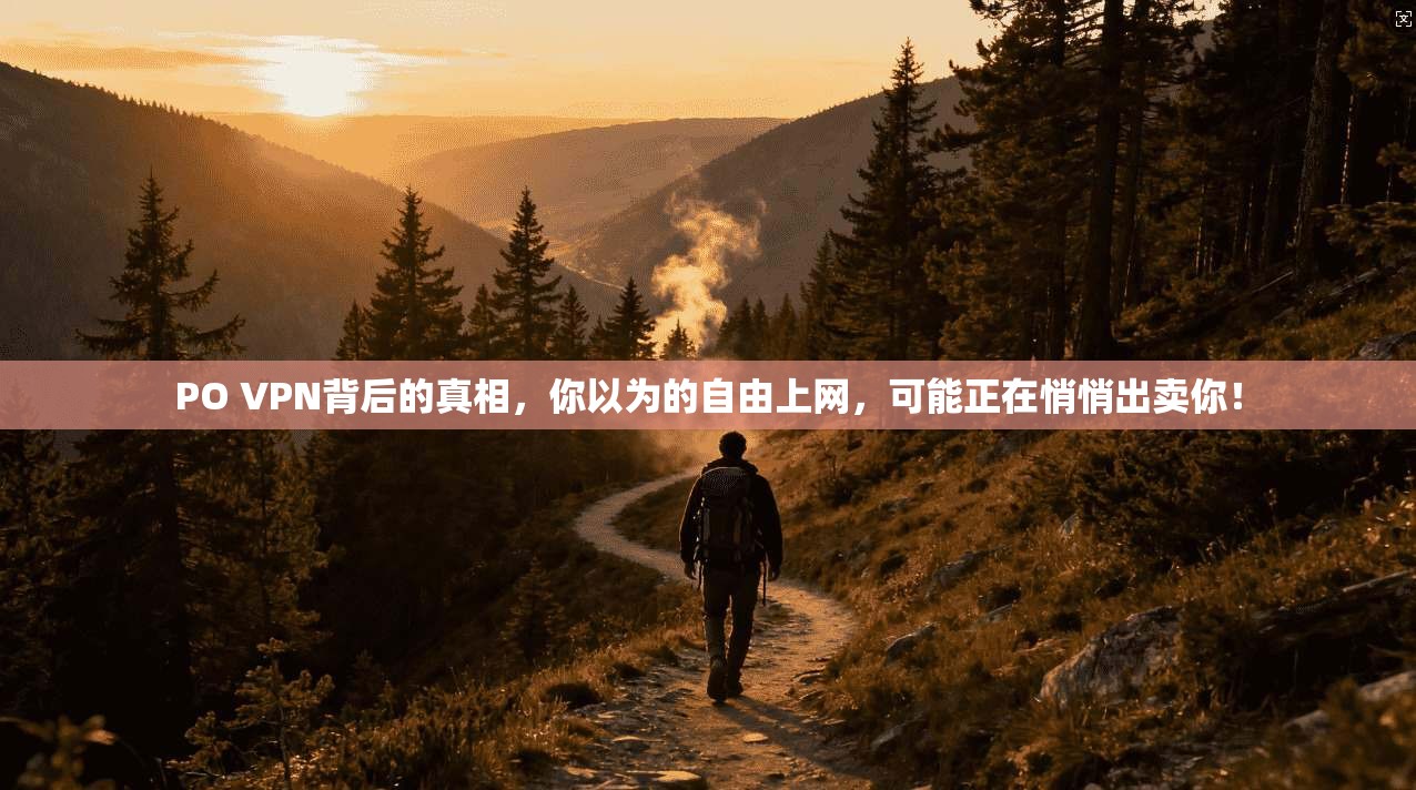 PO VPN背后的真相，你以为的自由上网，可能正在悄悄出卖你！