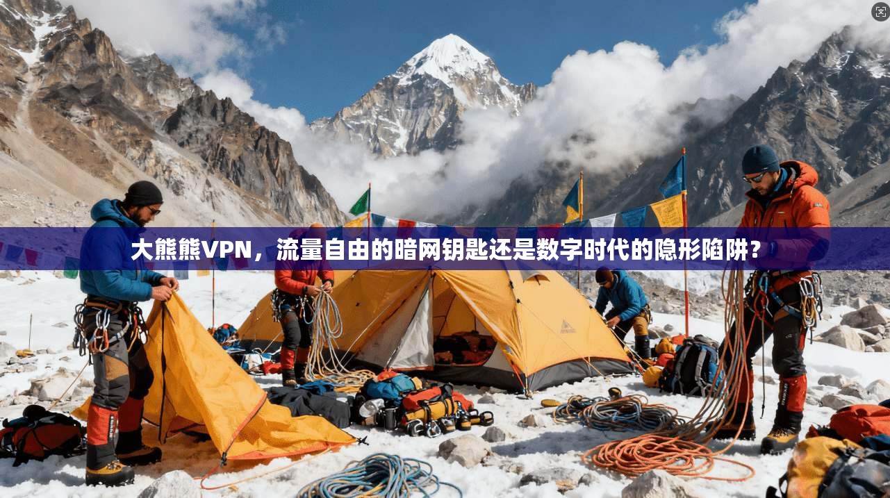 大熊熊VPN，流量自由的暗网钥匙还是数字时代的隐形陷阱？