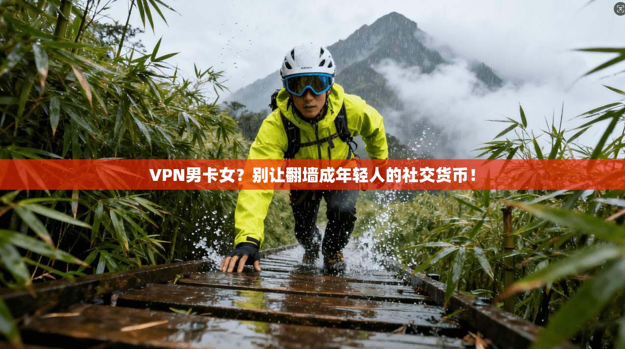 VPN男卡女?别让翻墙成年轻人的社交货币!