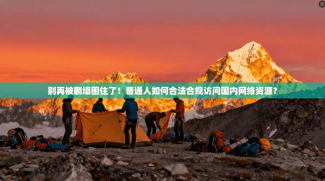 别再被翻墙困住了！普通人如何合法合规访问国内网络资源？