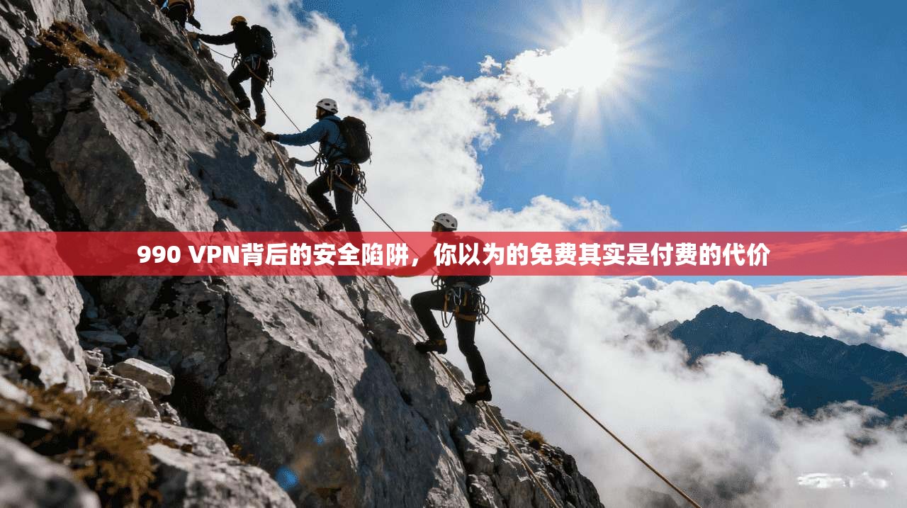 990 VPN背后的安全陷阱,你以为的免费其实是付费的代价