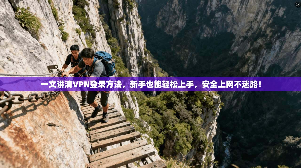 一文讲清VPN登录方法，新手也能轻松上手，安全上网不迷路！