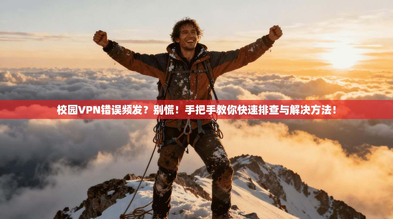 校园VPN错误频发?别慌!手把手教你快速排查与解决方法!