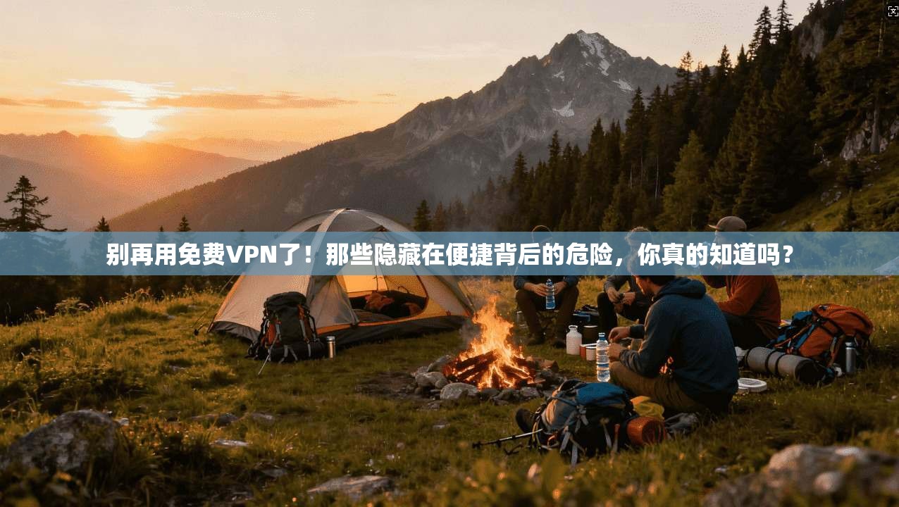 别再用免费VPN了!那些隐藏在便捷背后的危险,你真的知道吗?