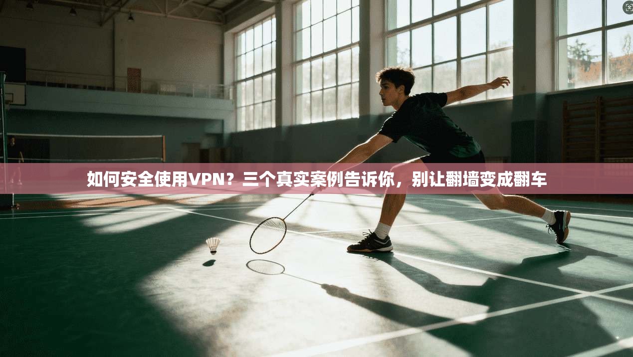 如何安全使用VPN？三个真实案例告诉你，别让翻墙变成翻车