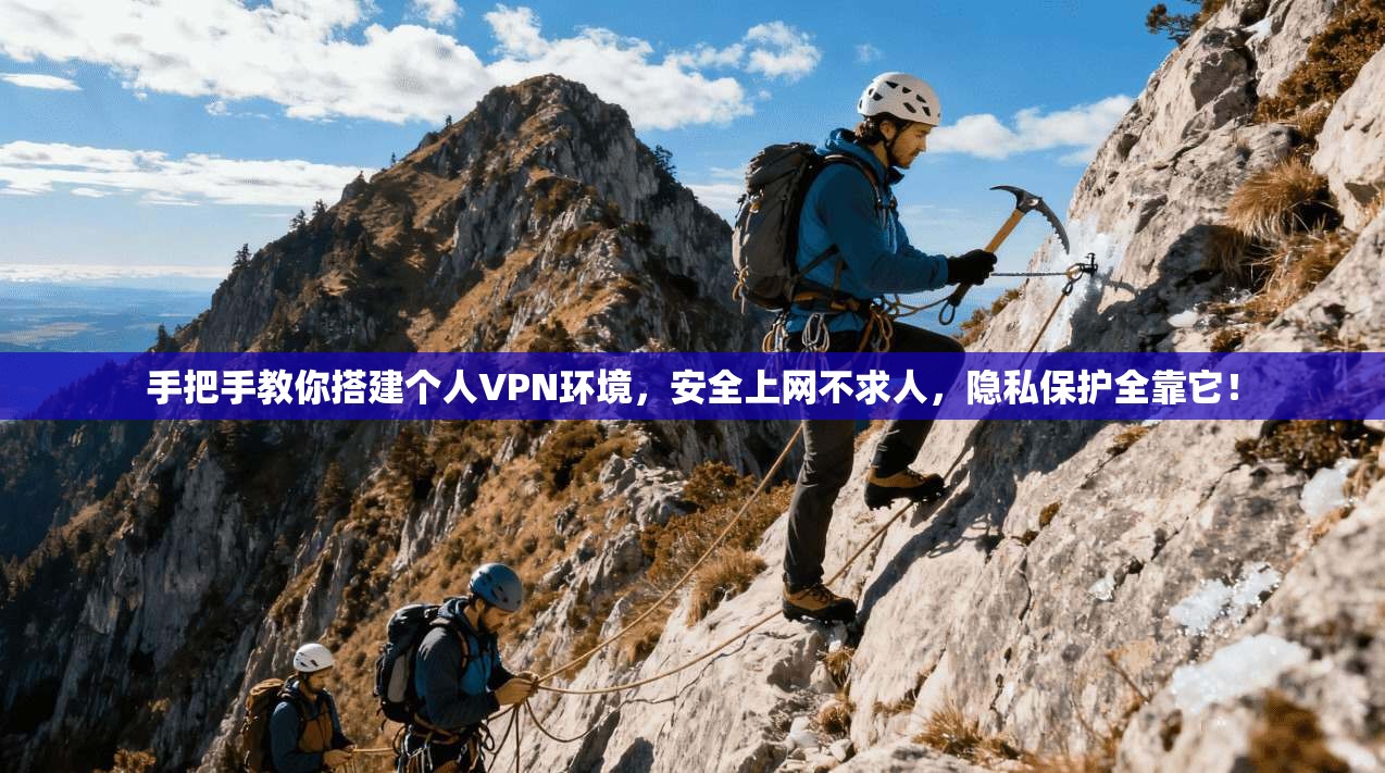 手把手教你搭建个人VPN环境，安全上网不求人，隐私保护全靠它！