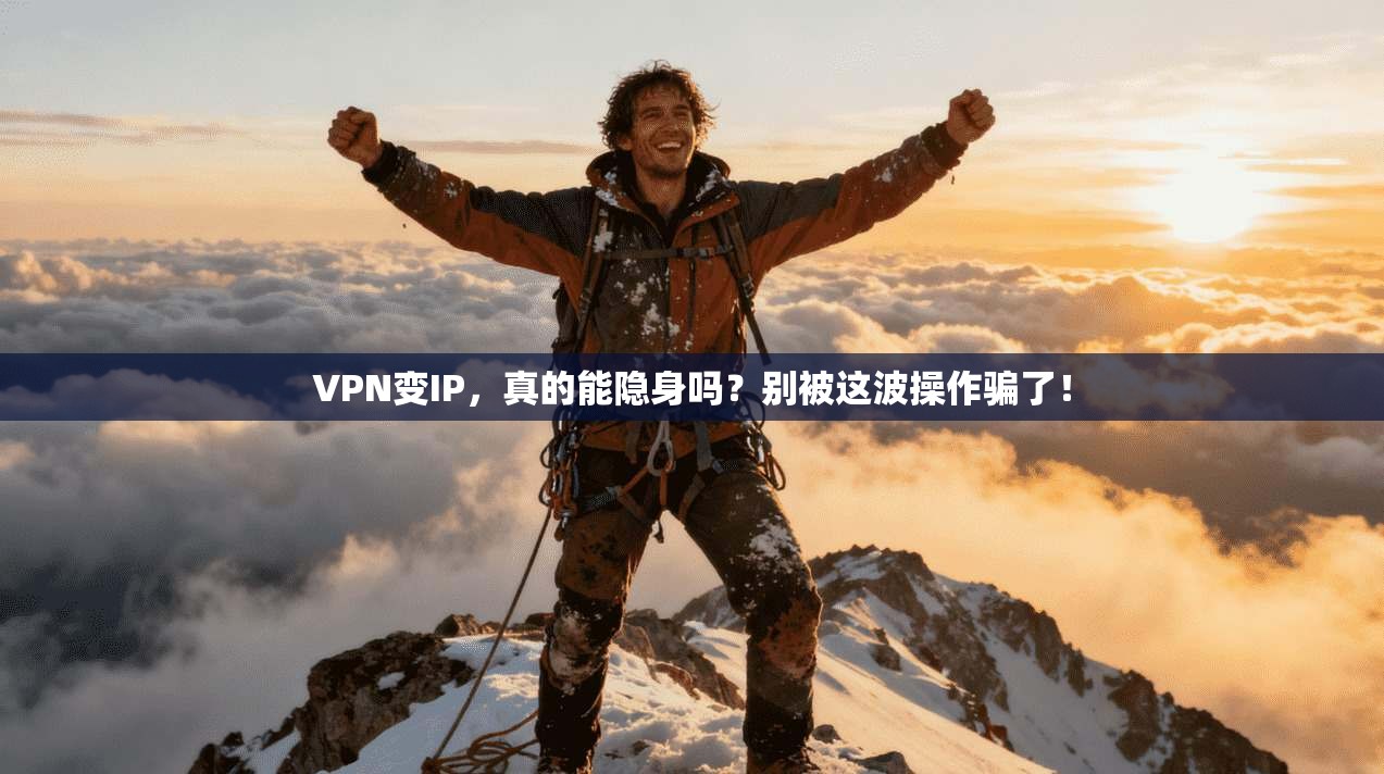 VPN变IP，真的能隐身吗？别被这波操作骗了！
