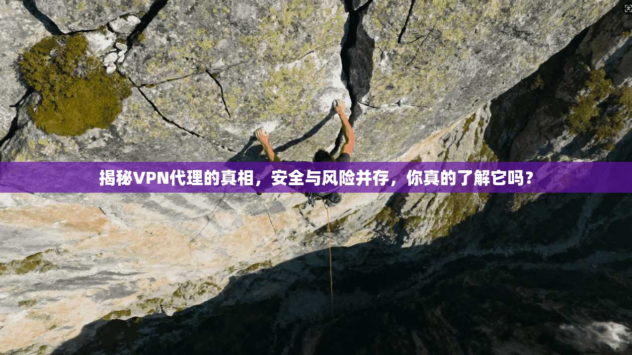 揭秘VPN代理的真相,安全与风险并存,你真的了解它吗?