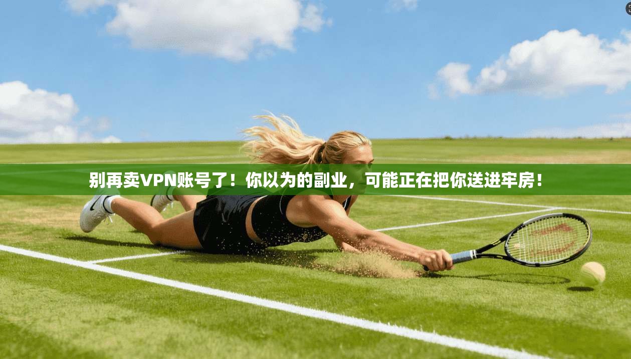 别再卖VPN账号了！你以为的副业，可能正在把你送进牢房！