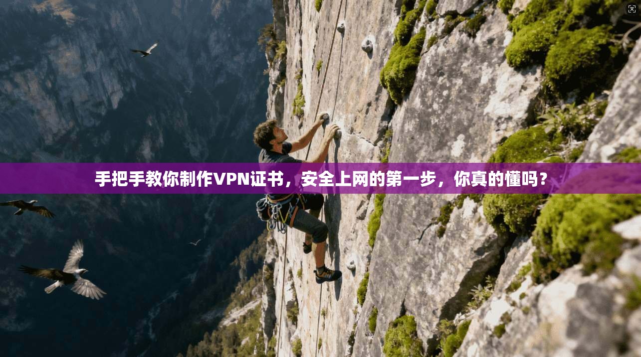 手把手教你制作VPN证书,安全上网的第一步,你真的懂吗?