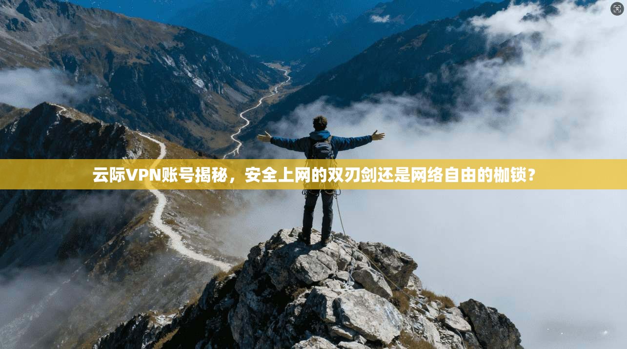 云际VPN账号揭秘,安全上网的双刃剑还是网络自由的枷锁?