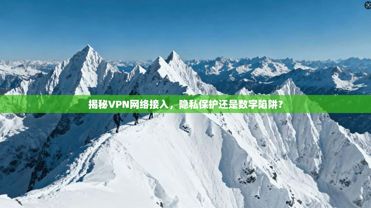 揭秘VPN网络接入，隐私保护还是数字陷阱？