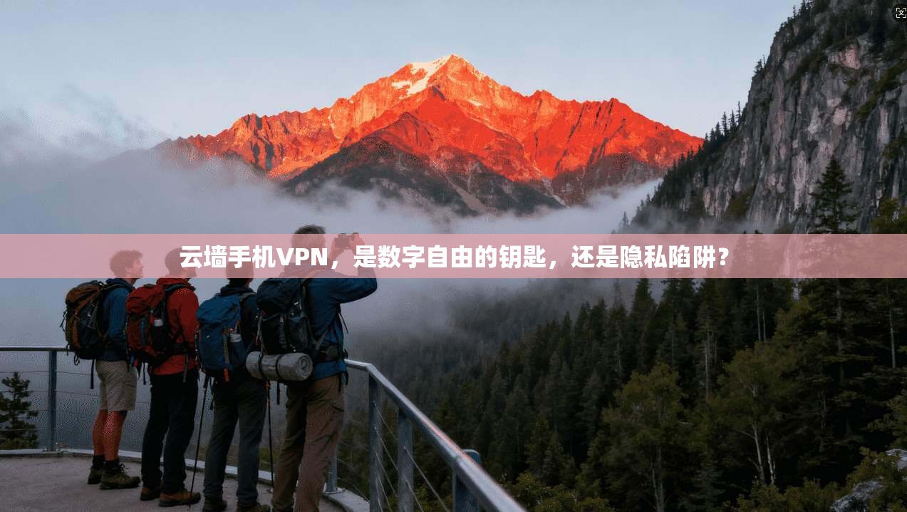 云墙手机VPN，是数字自由的钥匙，还是隐私陷阱？