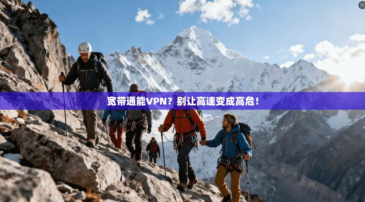 宽带通能VPN？别让高速变成高危！