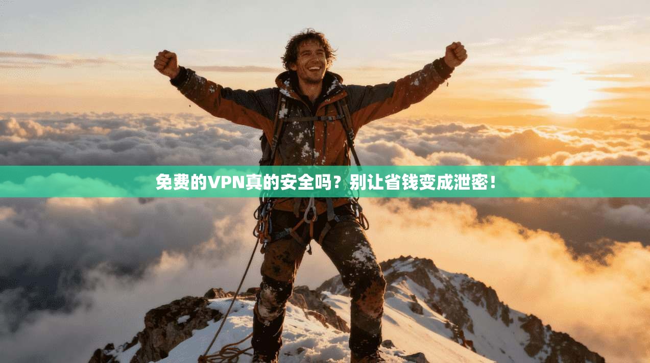 免费的VPN真的安全吗？别让省钱变成泄密！