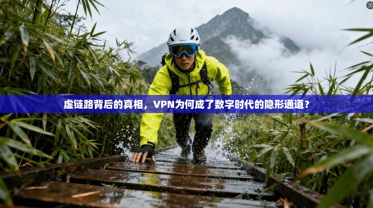 虚链路背后的真相,VPN为何成了数字时代的隐形通道?