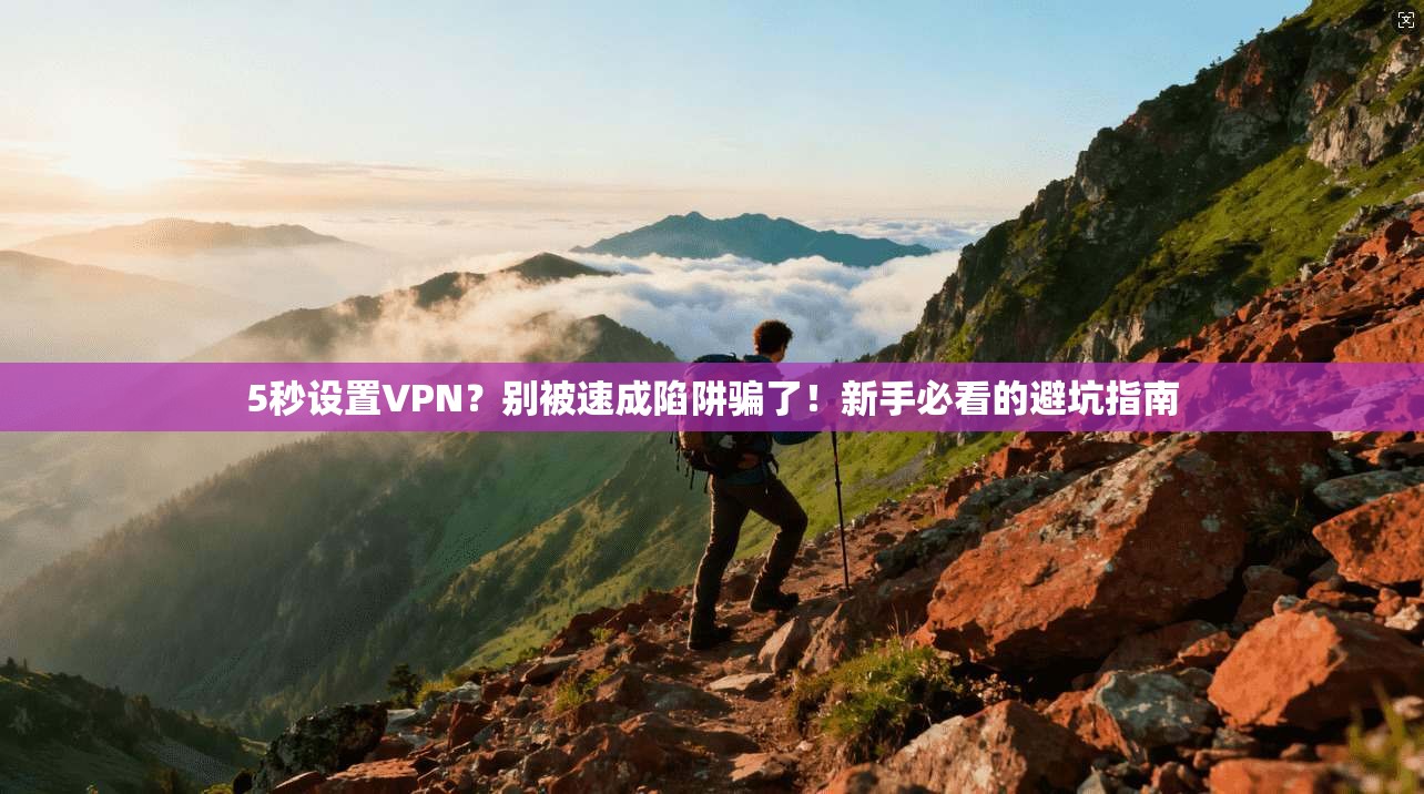 5秒设置VPN？别被速成陷阱骗了！新手必看的避坑指南