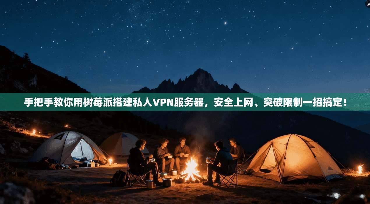 手把手教你用树莓派搭建私人VPN服务器，安全上网、突破限制一招搞定！