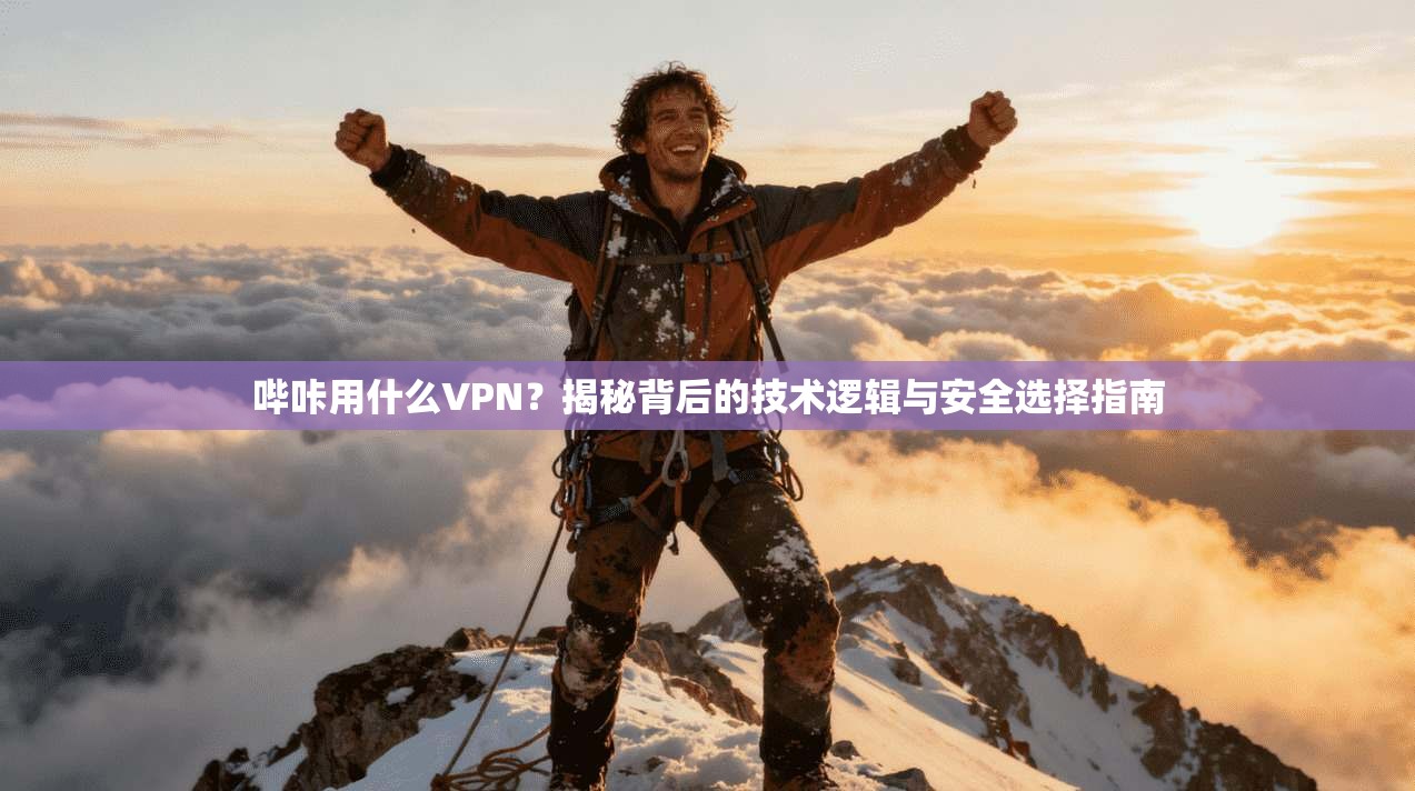哔咔用什么VPN?揭秘背后的技术逻辑与安全选择指南