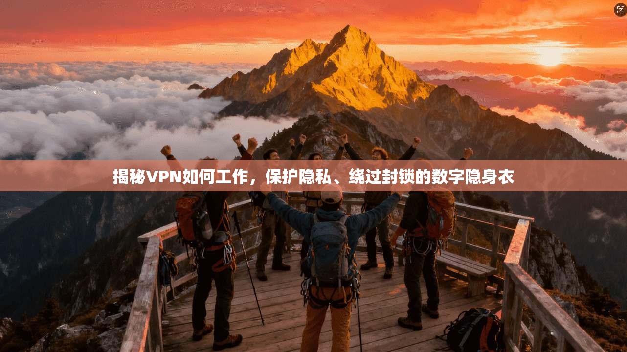 揭秘VPN如何工作，保护隐私、绕过封锁的数字隐身衣