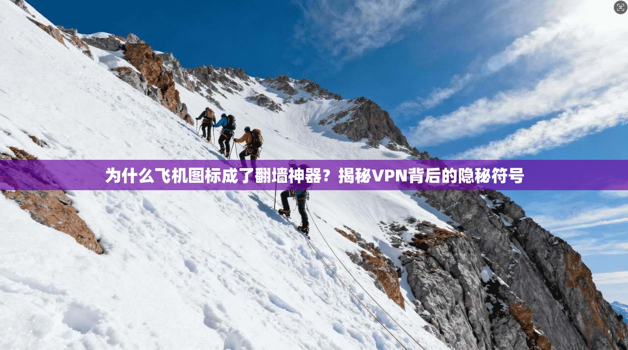 为什么飞机图标成了翻墙神器?揭秘VPN背后的隐秘符号