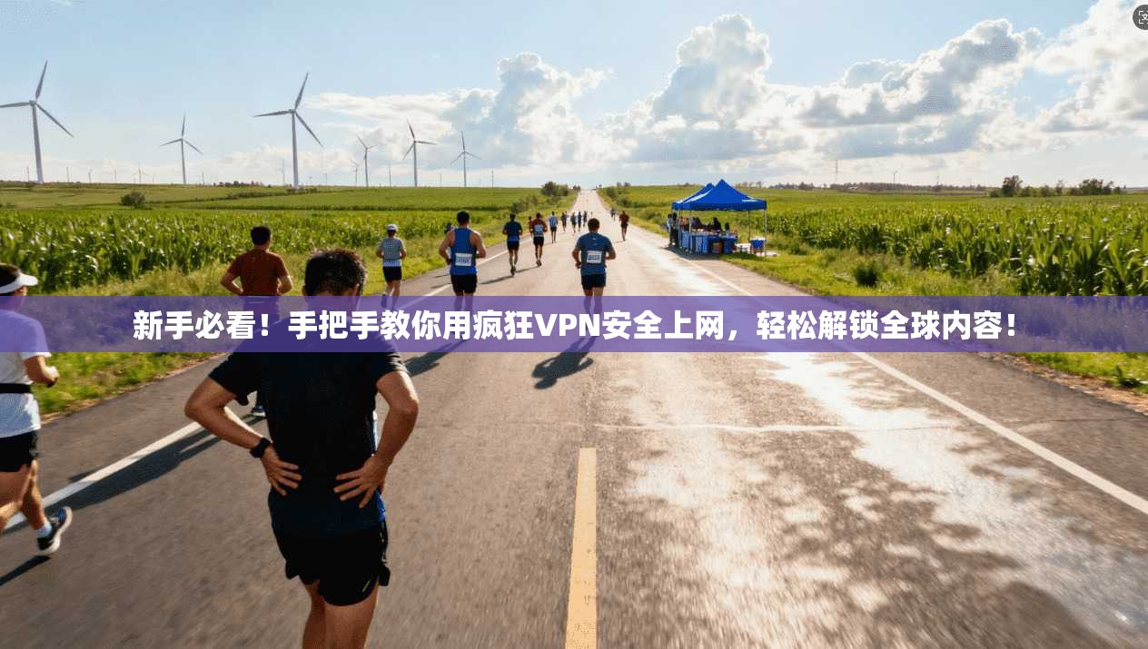 新手必看！手把手教你用疯狂VPN安全上网，轻松解锁全球内容！