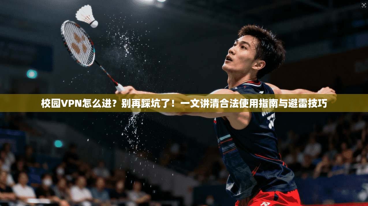 校园VPN怎么进？别再踩坑了！一文讲清合法使用指南与避雷技巧