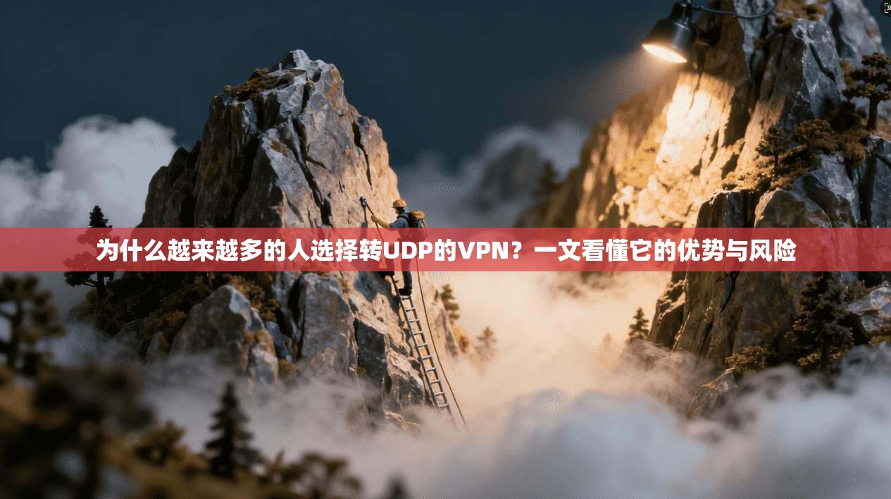 为什么越来越多的人选择转UDP的VPN?一文看懂它的优势与风险