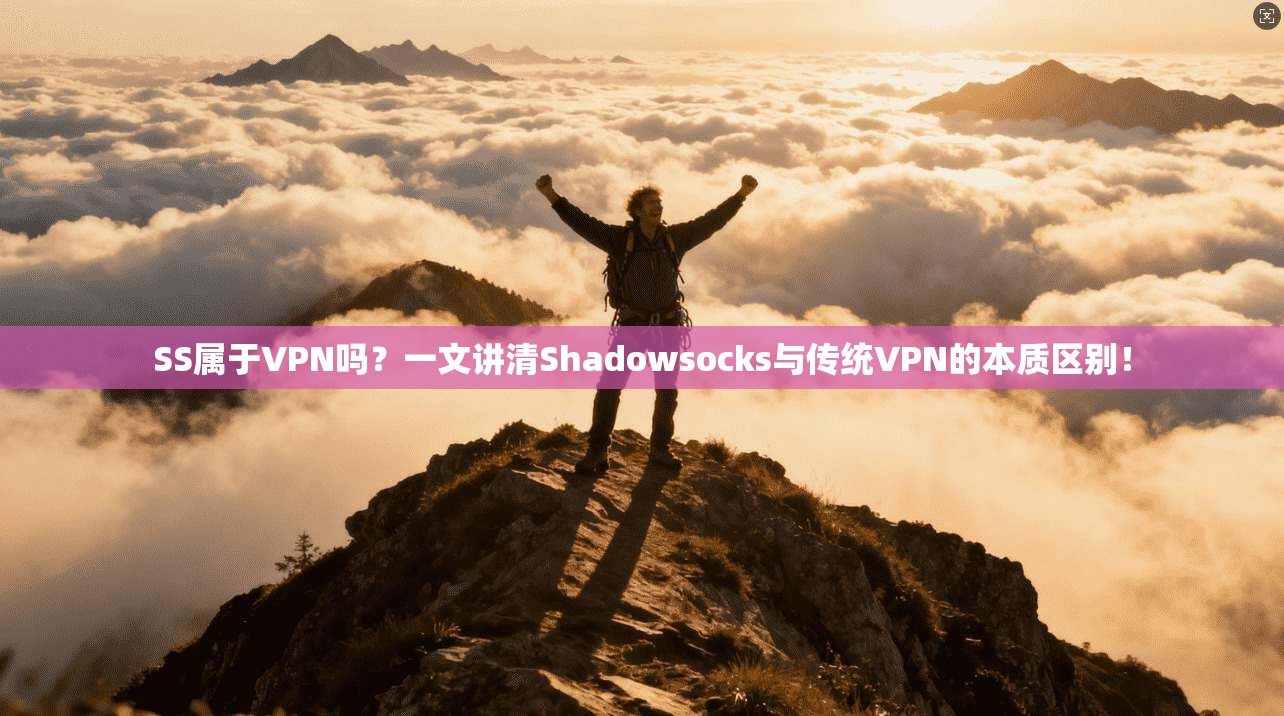 SS属于VPN吗?一文讲清Shadowsocks与传统VPN的本质区别!