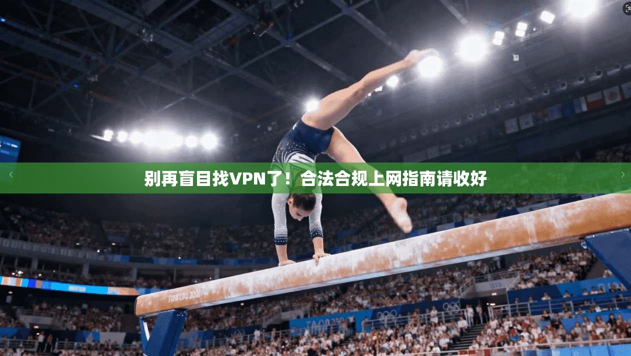 别再盲目找VPN了！合法合规上网指南请收好