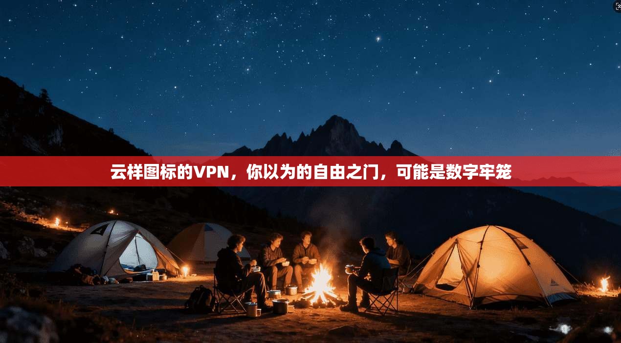 云样图标的VPN，你以为的自由之门，可能是数字牢笼