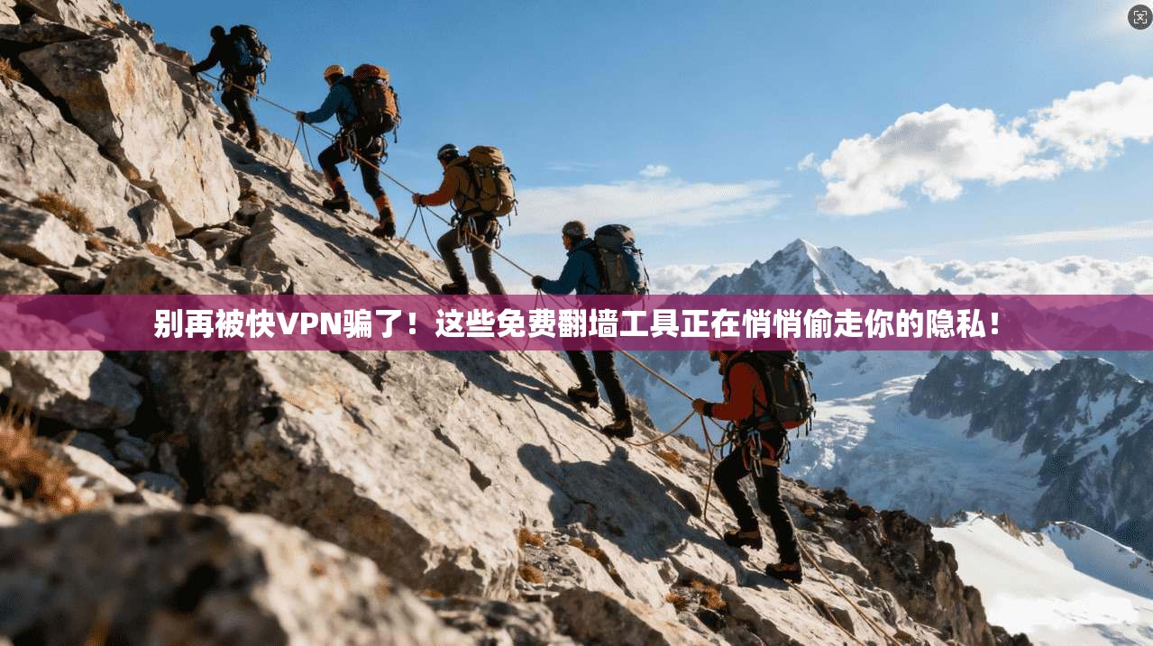别再被快VPN骗了！这些免费翻墙工具正在悄悄偷走你的隐私！