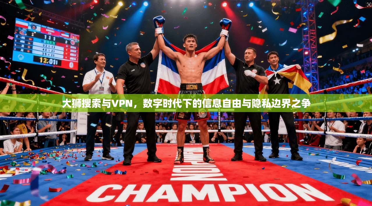 大狮搜索与VPN，数字时代下的信息自由与隐私边界之争
