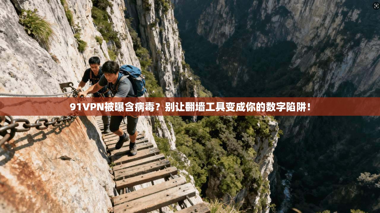 91VPN被曝含病毒？别让翻墙工具变成你的数字陷阱！
