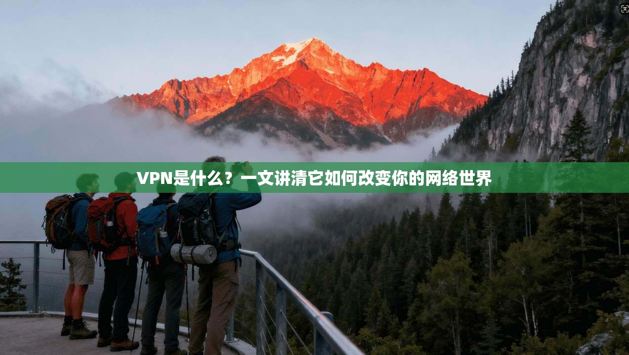VPN是什么？一文讲清它如何改变你的网络世界