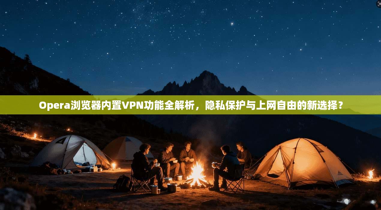 Opera浏览器内置VPN功能全解析，隐私保护与上网自由的新选择？