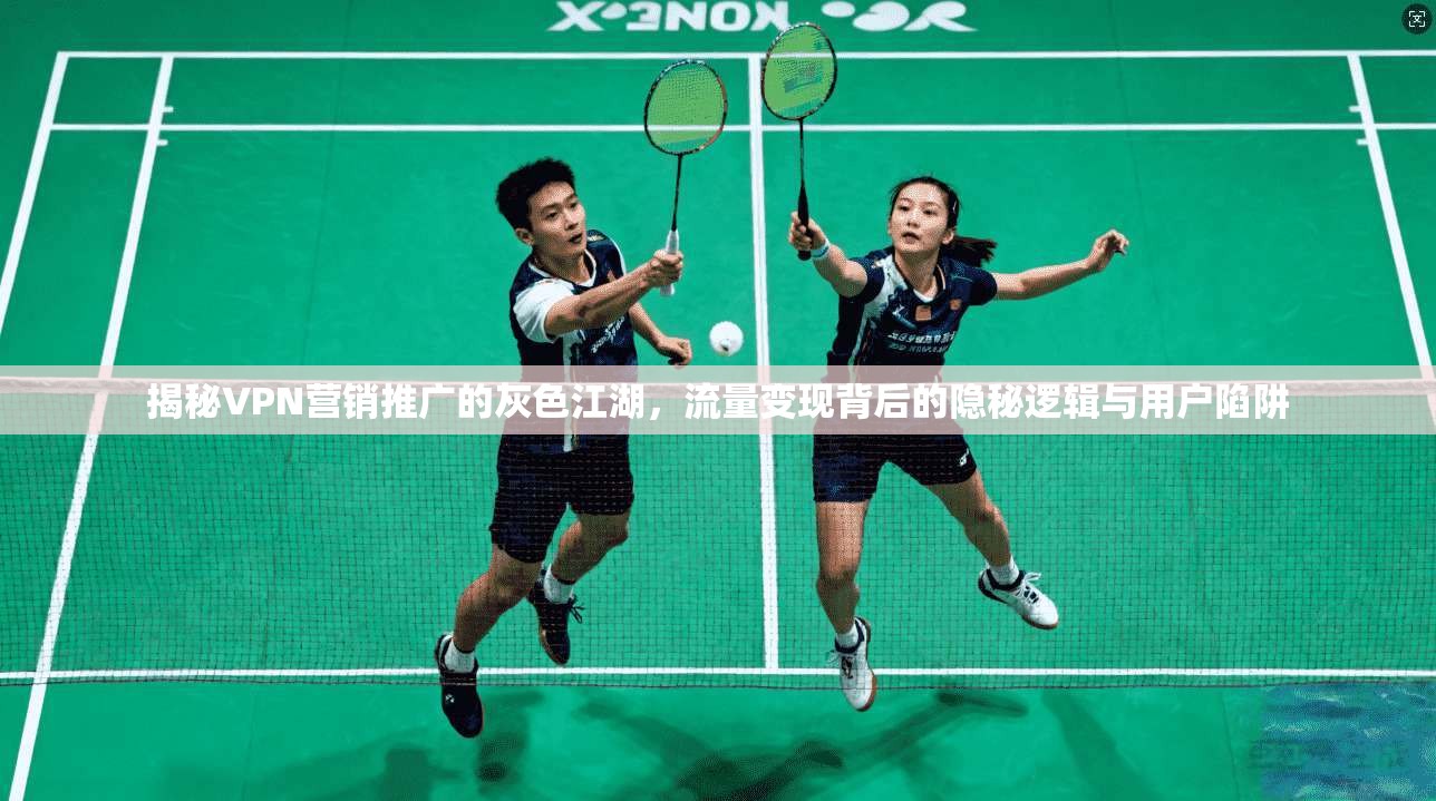 揭秘VPN营销推广的灰色江湖，流量变现背后的隐秘逻辑与用户陷阱