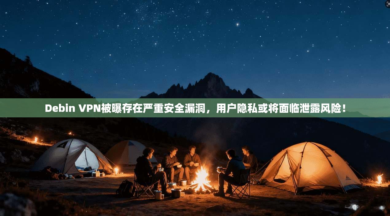 Debin VPN被曝存在严重安全漏洞，用户隐私或将面临泄露风险！