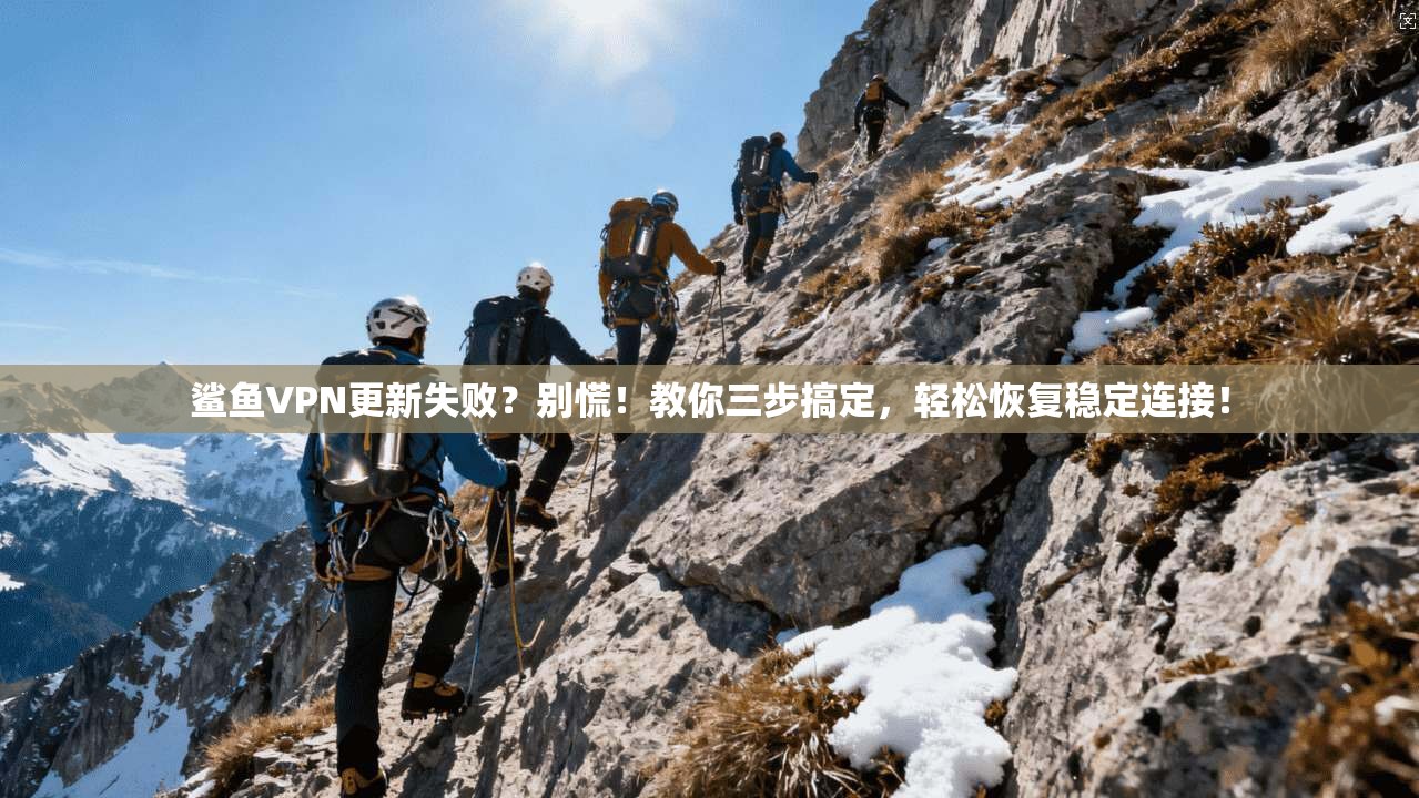 鲨鱼VPN更新失败？别慌！教你三步搞定，轻松恢复稳定连接！
