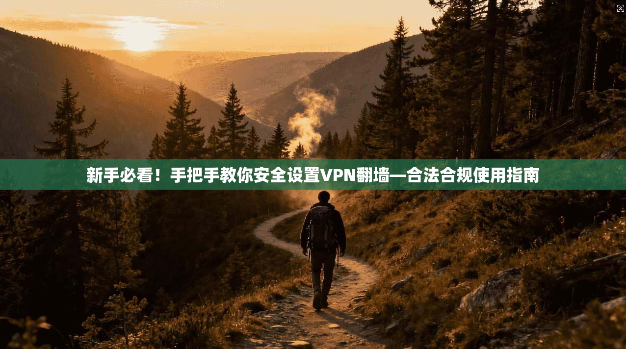 新手必看！手把手教你安全设置VPN翻墙—合法合规使用指南
