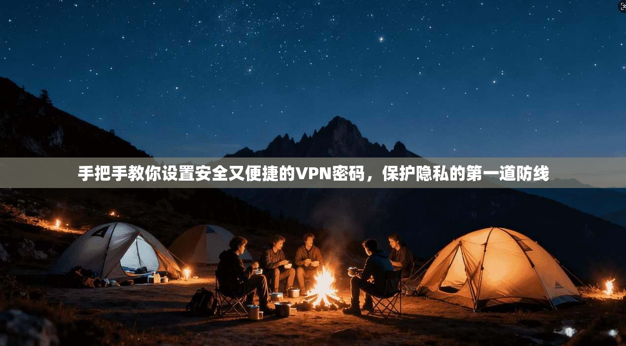 手把手教你设置安全又便捷的VPN密码，保护隐私的第一道防线