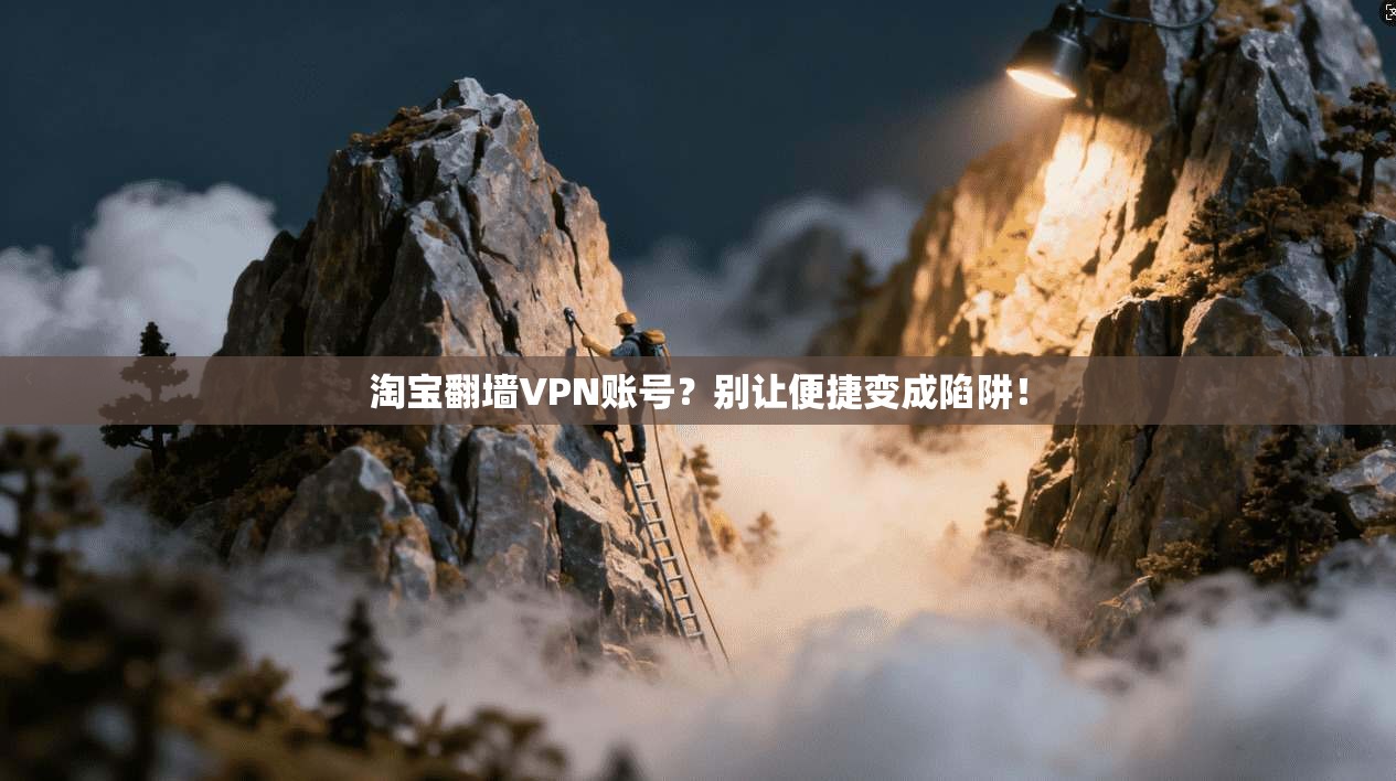 淘宝翻墙VPN账号？别让便捷变成陷阱！