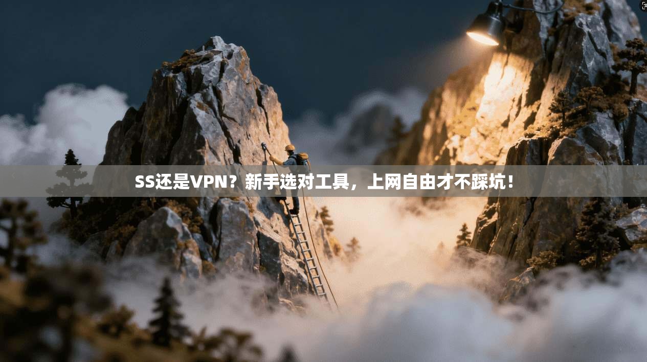 SS还是VPN？新手选对工具，上网自由才不踩坑！