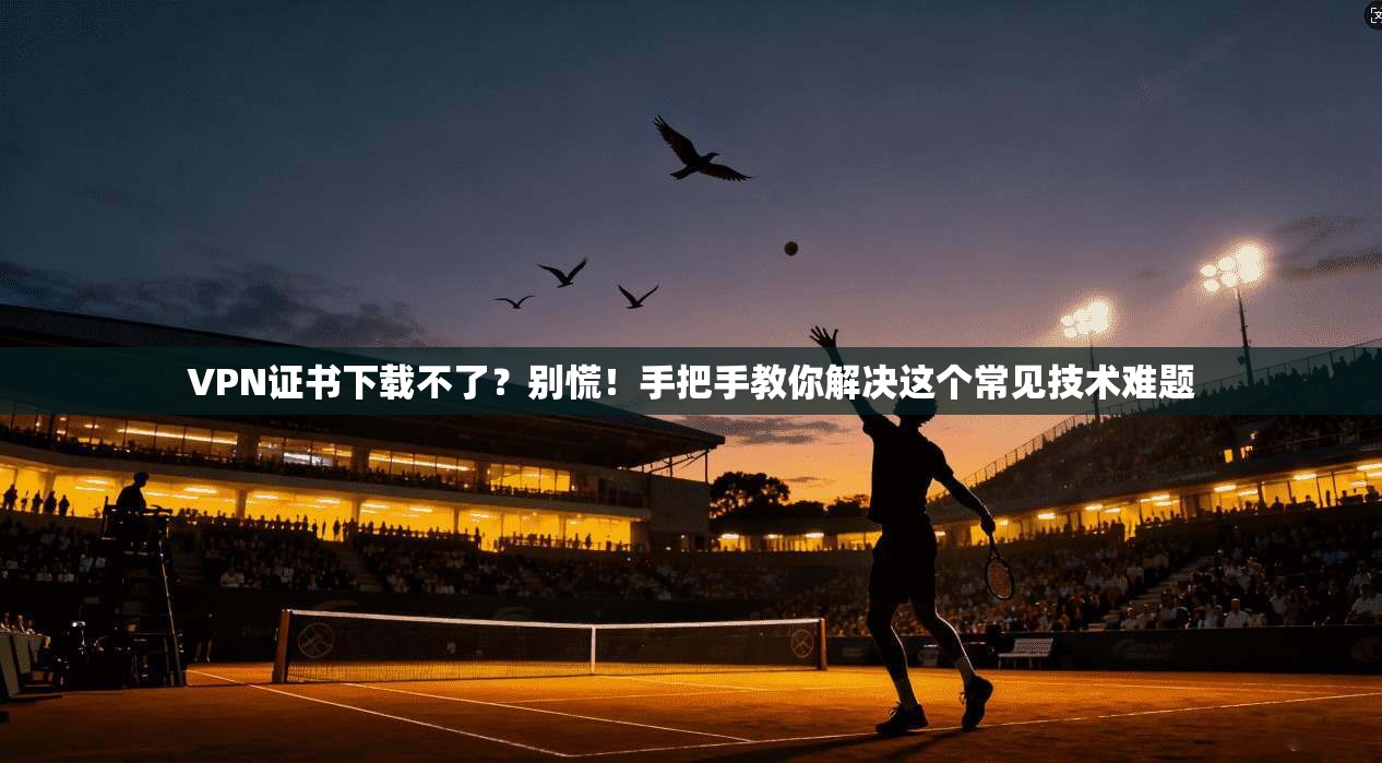 VPN证书下载不了？别慌！手把手教你解决这个常见技术难题