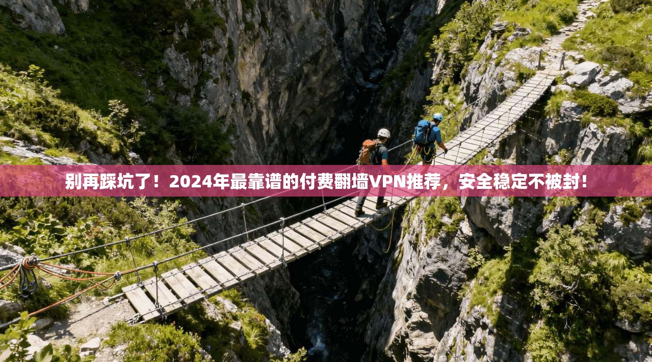别再踩坑了！2024年最靠谱的付费翻墙VPN推荐，安全稳定不被封！