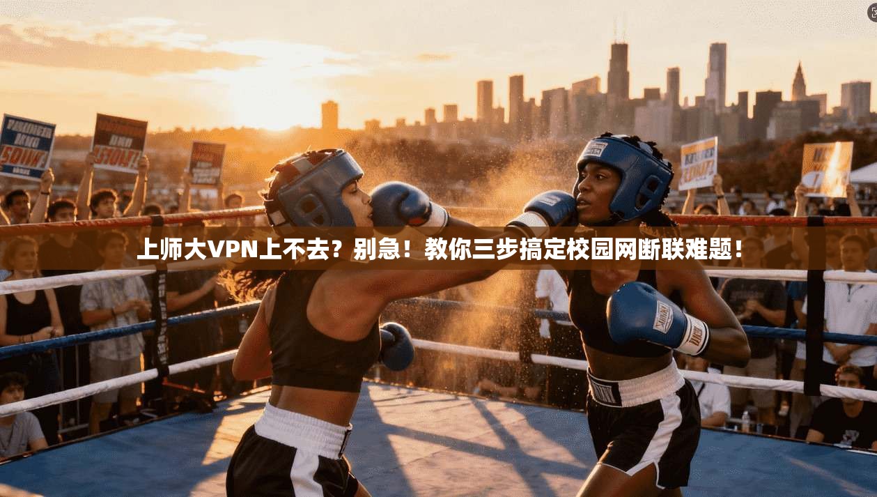 上师大VPN上不去？别急！教你三步搞定校园网断联难题！